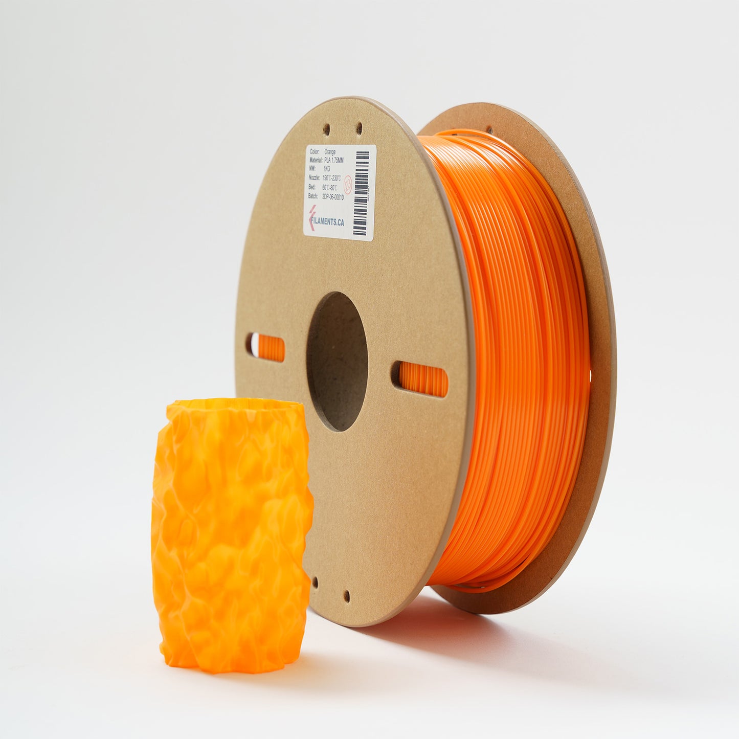 EconoFil™ Standard PLA Filament - Orange - 1.75mm - 1 KG