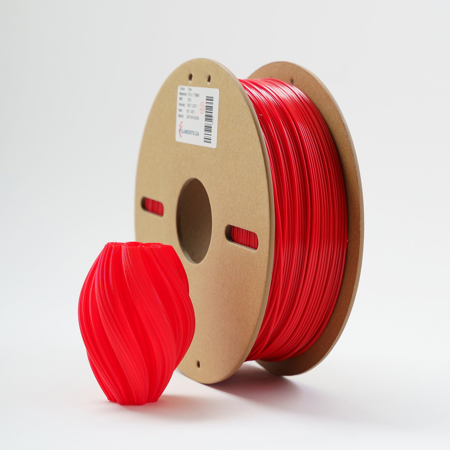 EconoFil™ Standard PLA Filament - Red - 1.75mm - 1 KG