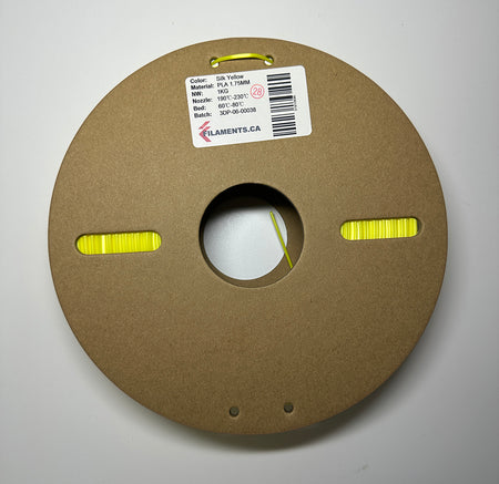 EconoFil™ Standard PLA Filament - Silk Yellow - 1.75mm - 1 KG