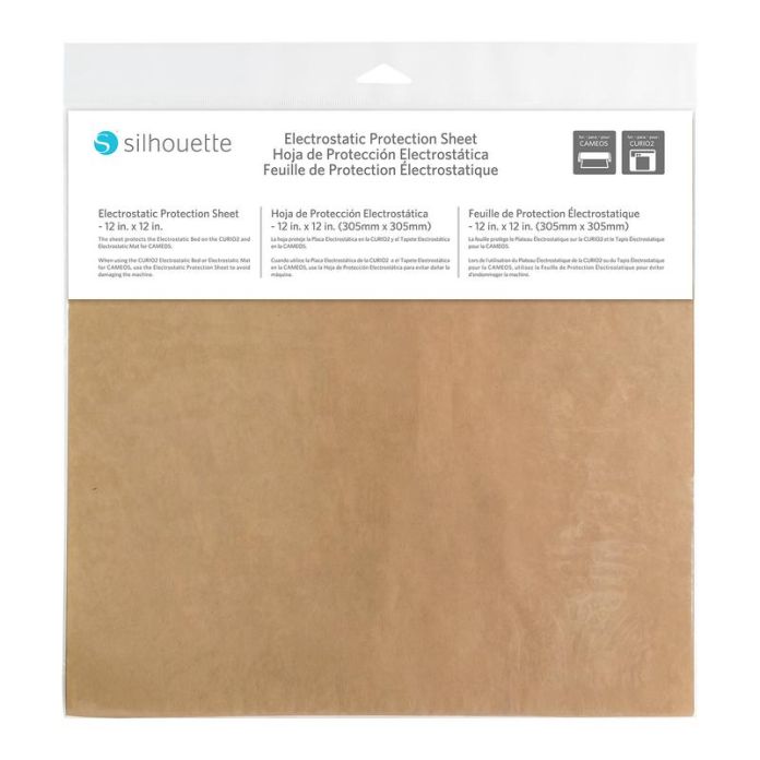 Silhouette Electrostatic Protection Sheet - 12" x 12"