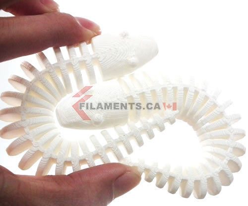 Flexible TPU Polyurethane 3D Printing Filament Canada